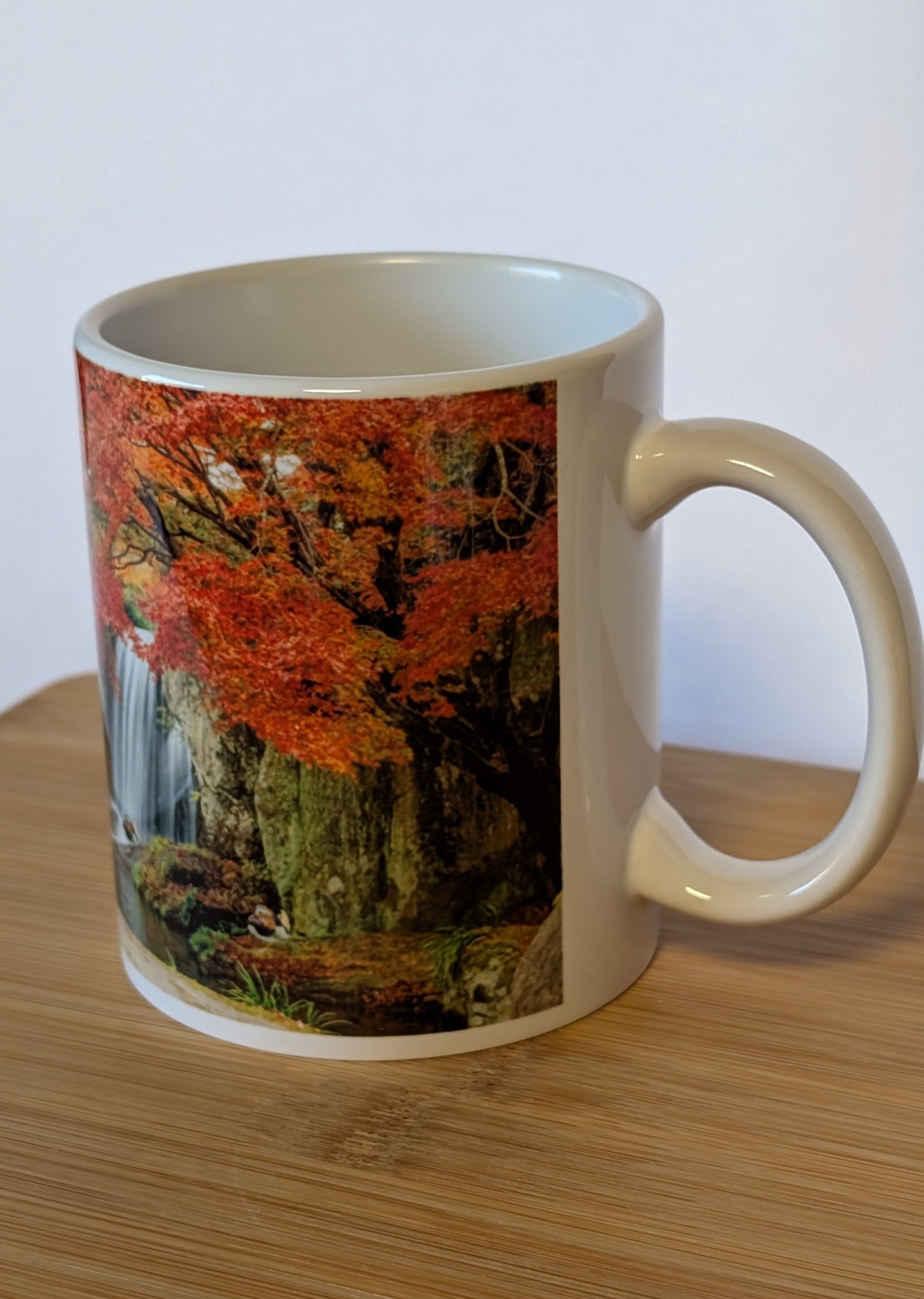 Waldmotiv & Enten Tasse | Bedruckte Kaffeetasse