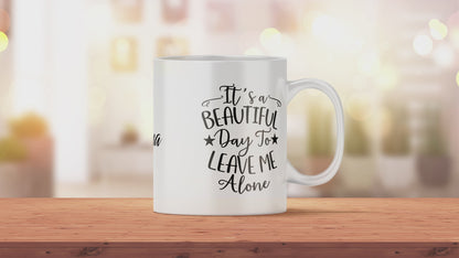 Personalisierte Kaffeetasse mit Spruch und Namen | Bedruckte Spruch Tasse aus Keramik