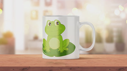 Frosch Tasse mit Wunschnamen | Bedruckte Kaffeetasse