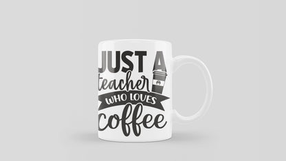 Personalisierte Tasse für Lehrer mit Wunschname | Bedruckte Kaffeetasse aus Keramik.