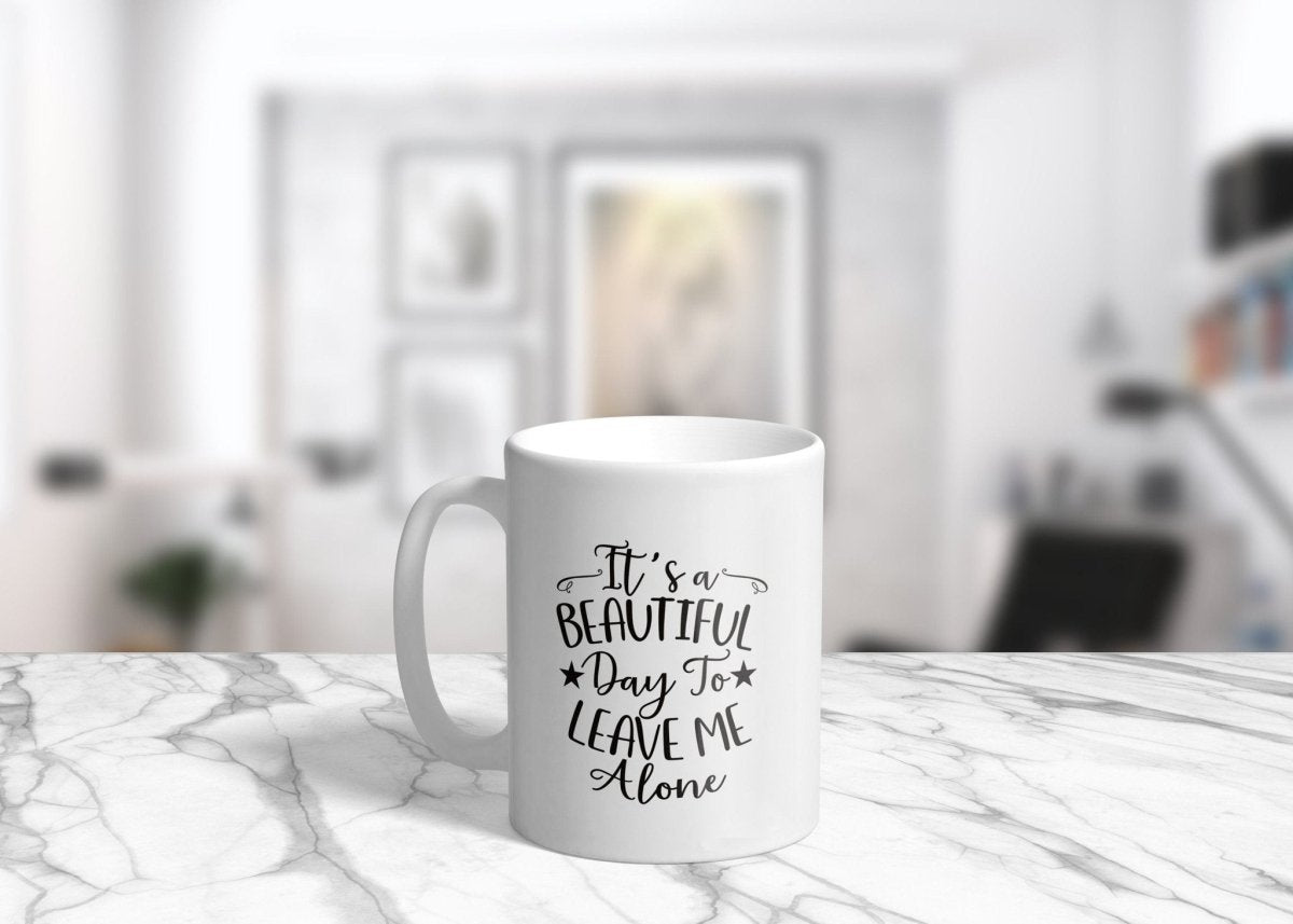 Personalisierte Kaffeetasse mit Spruch und Namen | Bedruckte Spruch Tasse aus Keramik - Prami's