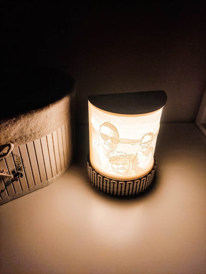 Personalisiertes Nachtlicht - Fotolampe | Individuelles Geschenk zum Jahrestag - Prami's