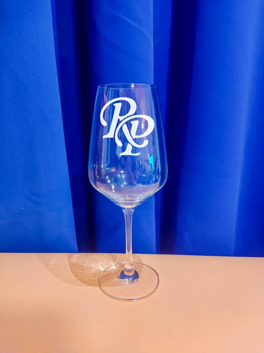 Personalisiertes Weinglas mit Initialen und Wunschtext | Longdrink Glas mit Gravur - Prami's