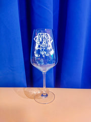 Personalisiertes Weinglas mit Name und Berner Sennenhund | Longdrink Glas mit Gravur - Prami's