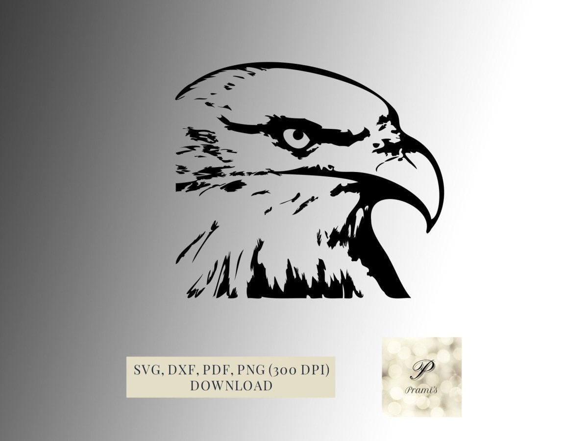 Plotterdatei Adler SVG Datei für Cricut | Digitaler Download - Prami's