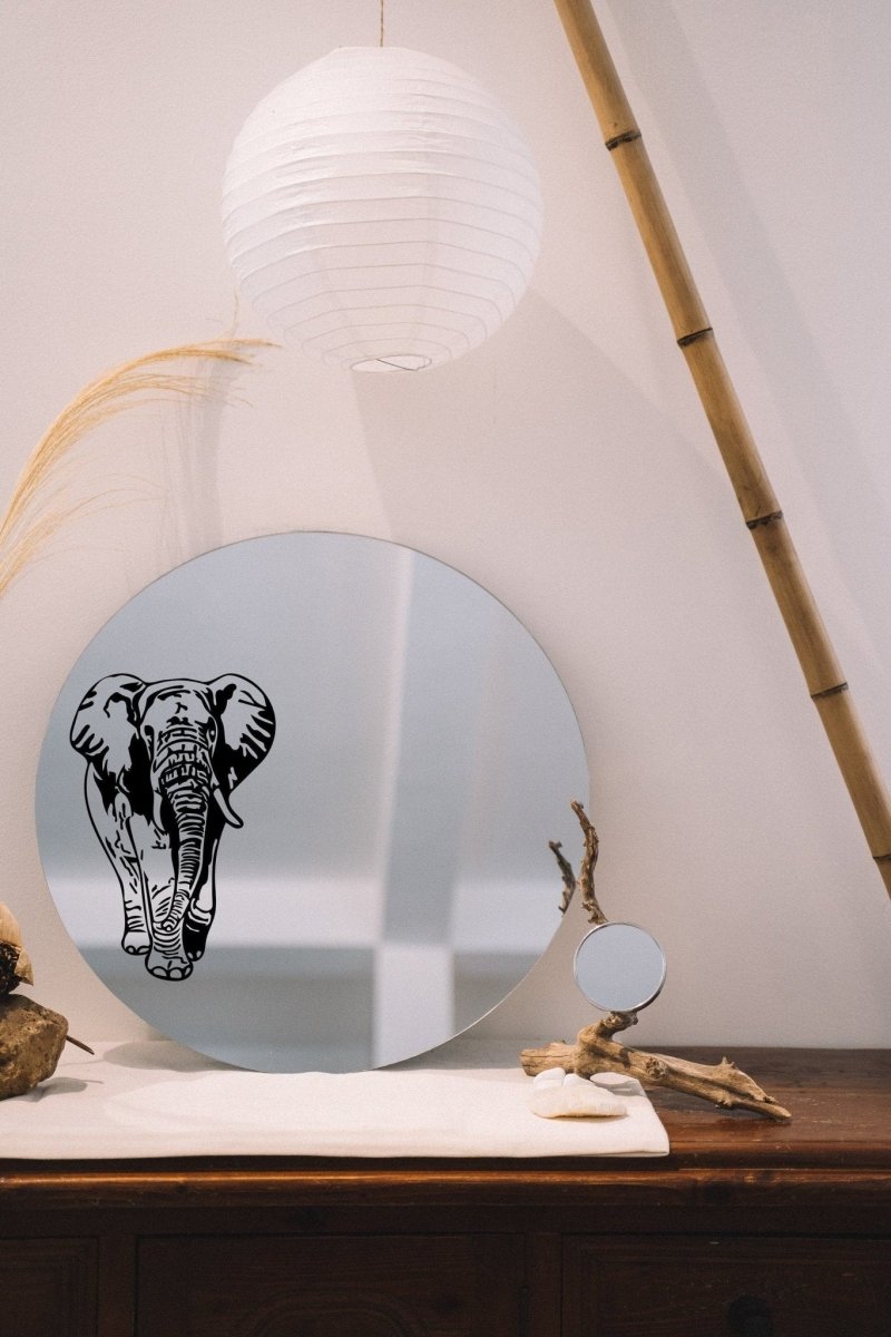 Plotterdatei Elefant SVG Datei für Plotter | Elefanten Design Digitaler Download für Cricut - Prami's