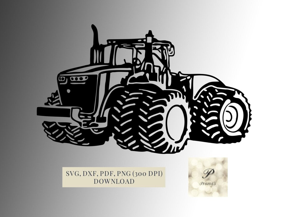 Plotterdatei Traktor SVG Datei für Cricut | Bauernhof Design | Digitaler Download - Prami's